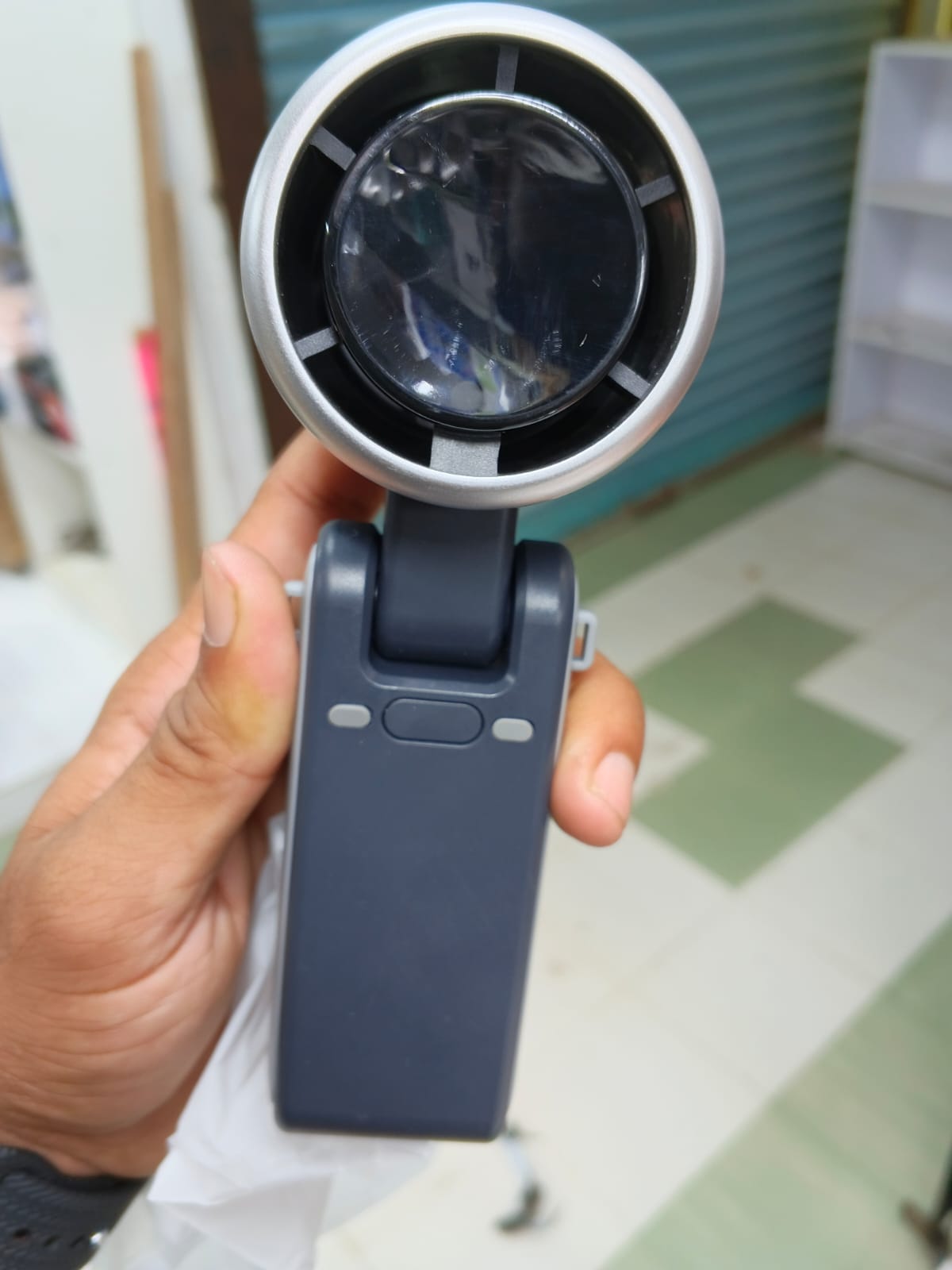 Mini Wearable Neck Fan with Turbo Cooling & LED Display