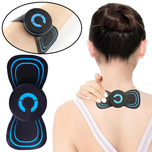 Smart Mini Neck Massager Stick – 8-Mode Portable Relief