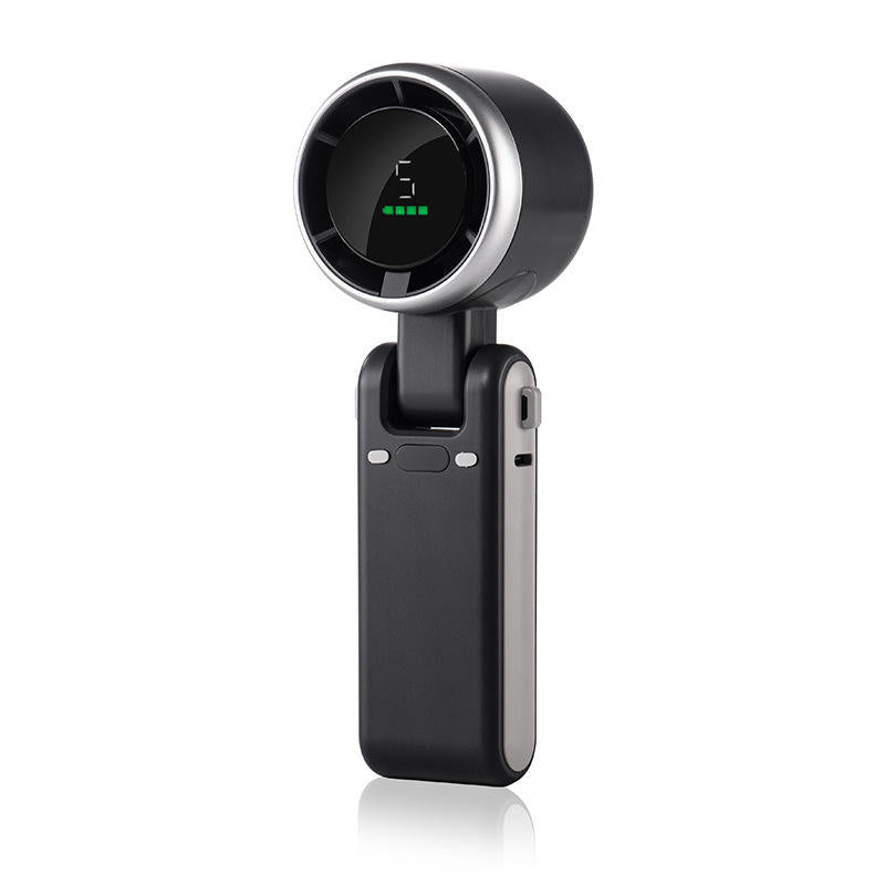 Mini Wearable Neck Fan with Turbo Cooling & LED Display